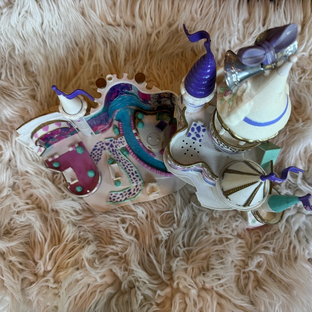 Enchanted Castle Playset with Purple and White Accents